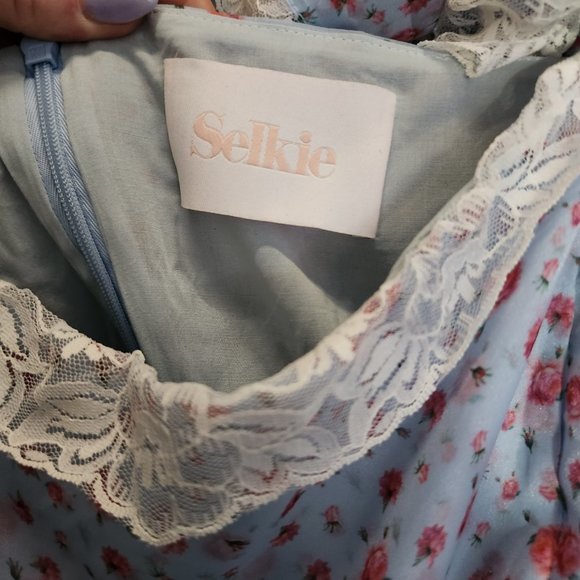 Selkie Chateau Sugarfrill Puff Dress 2X Like New Cottagecore Princess - Picture 6 of 7